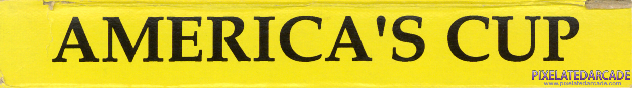 Yacht Racing Simulator Cover Art: Top Spine