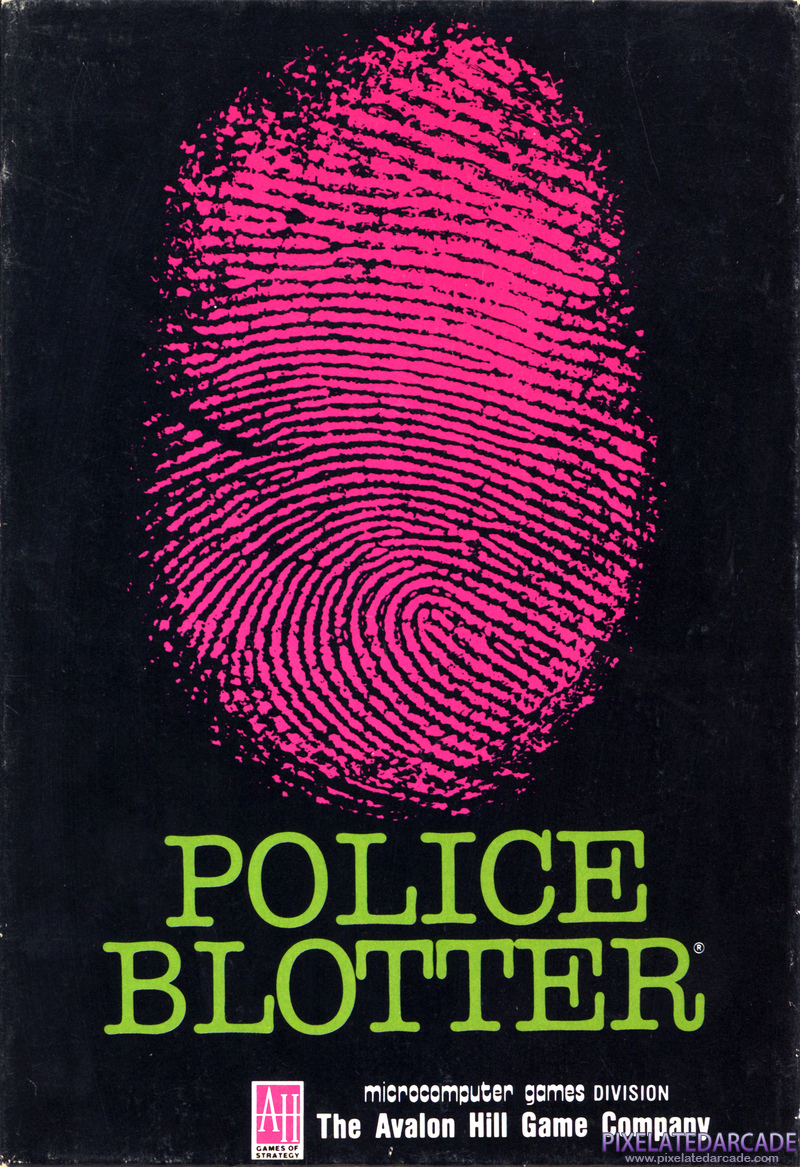 Police Blotter Cover Art: 