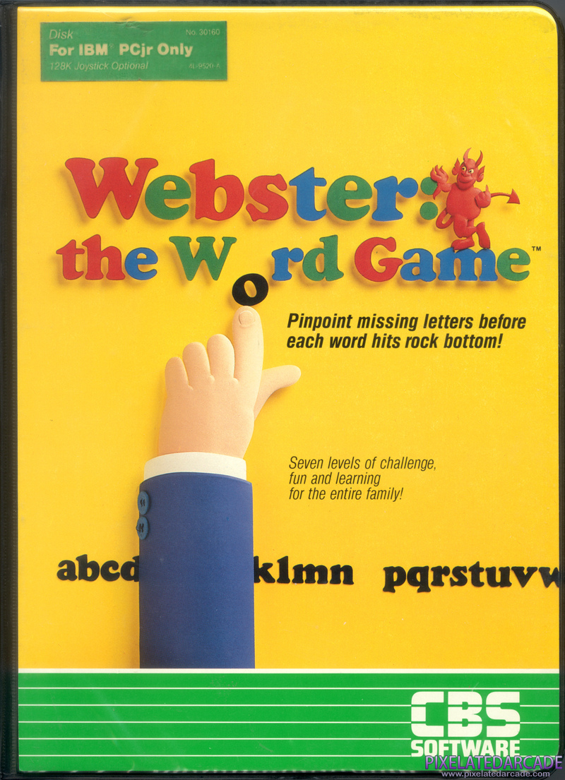 Webster: The Word Game Cover Art: 