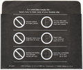 Disk Sleeve - Back