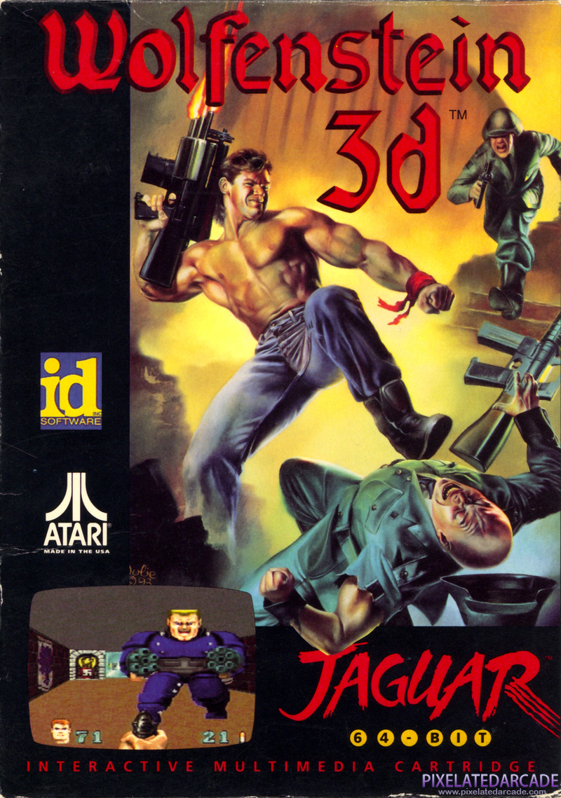 Wolfenstein 3D Cover Art: 