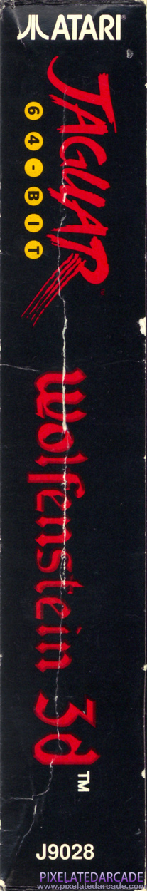 Wolfenstein 3D Cover Art: Right Spine