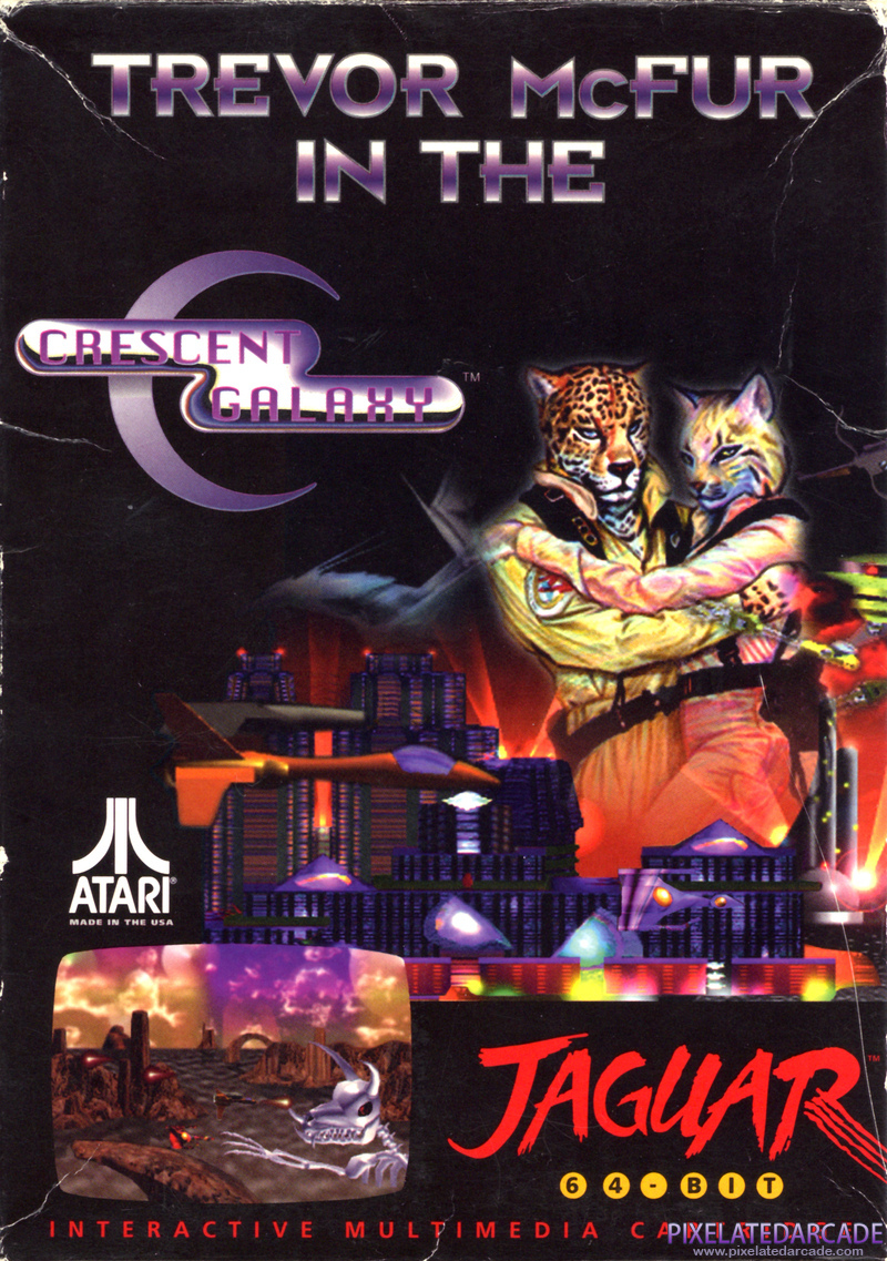 Trevor McFur in the Crescent Galaxy Cover Art: 