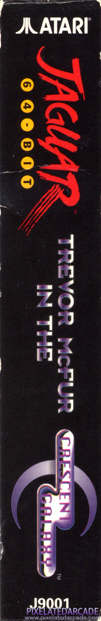 Trevor McFur in the Crescent Galaxy Cover Art: Right Spine