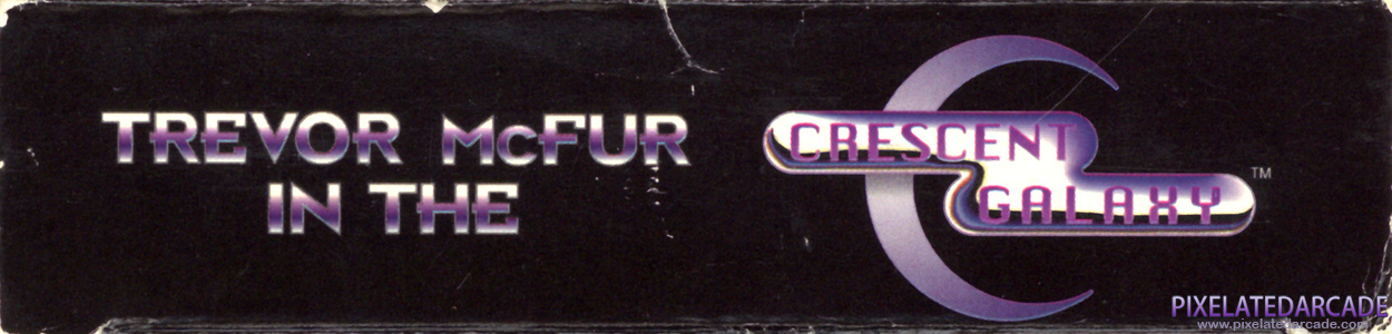 Trevor McFur in the Crescent Galaxy Cover Art: Bottom Spine