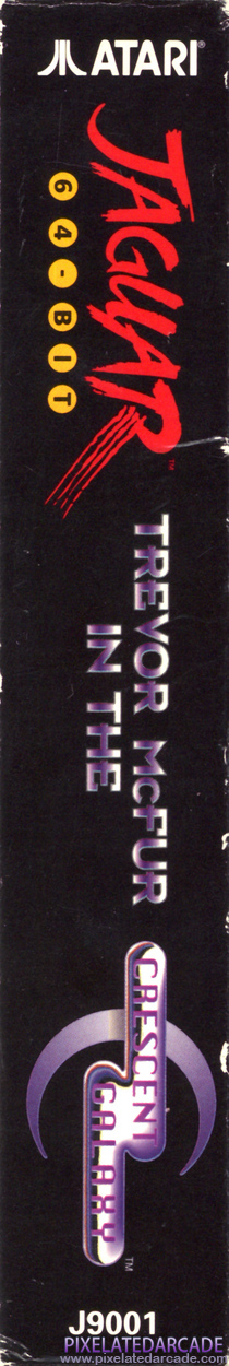 Trevor McFur in the Crescent Galaxy Cover Art: Left Spine