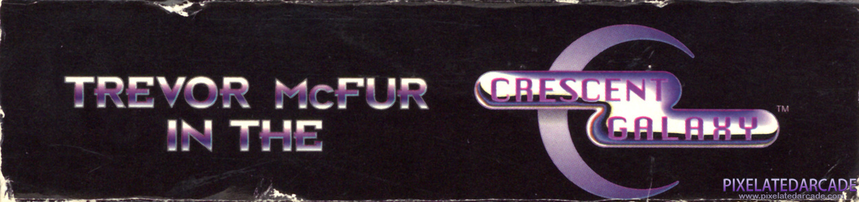 Trevor McFur in the Crescent Galaxy Cover Art: Top Spine