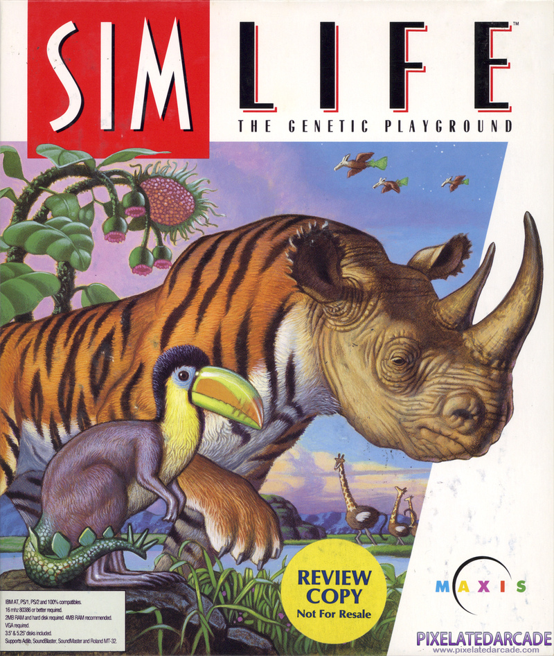 SimLife Cover Art: 
