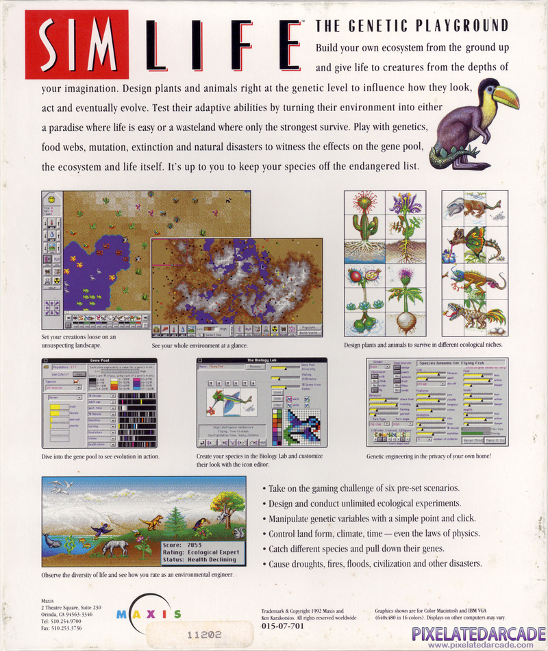 SimLife Cover Art: 