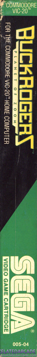 Buck Rogers: Planet of Zoom Cover Art: Right Spine Buck Rogers: Planet of Zoom Cover Art: Right Spine