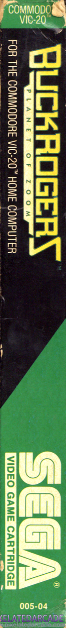 Buck Rogers: Planet of Zoom Cover Art: Left Spine Buck Rogers: Planet of Zoom Cover Art: Left Spine