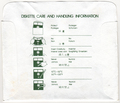 Disk Sleeve - Back