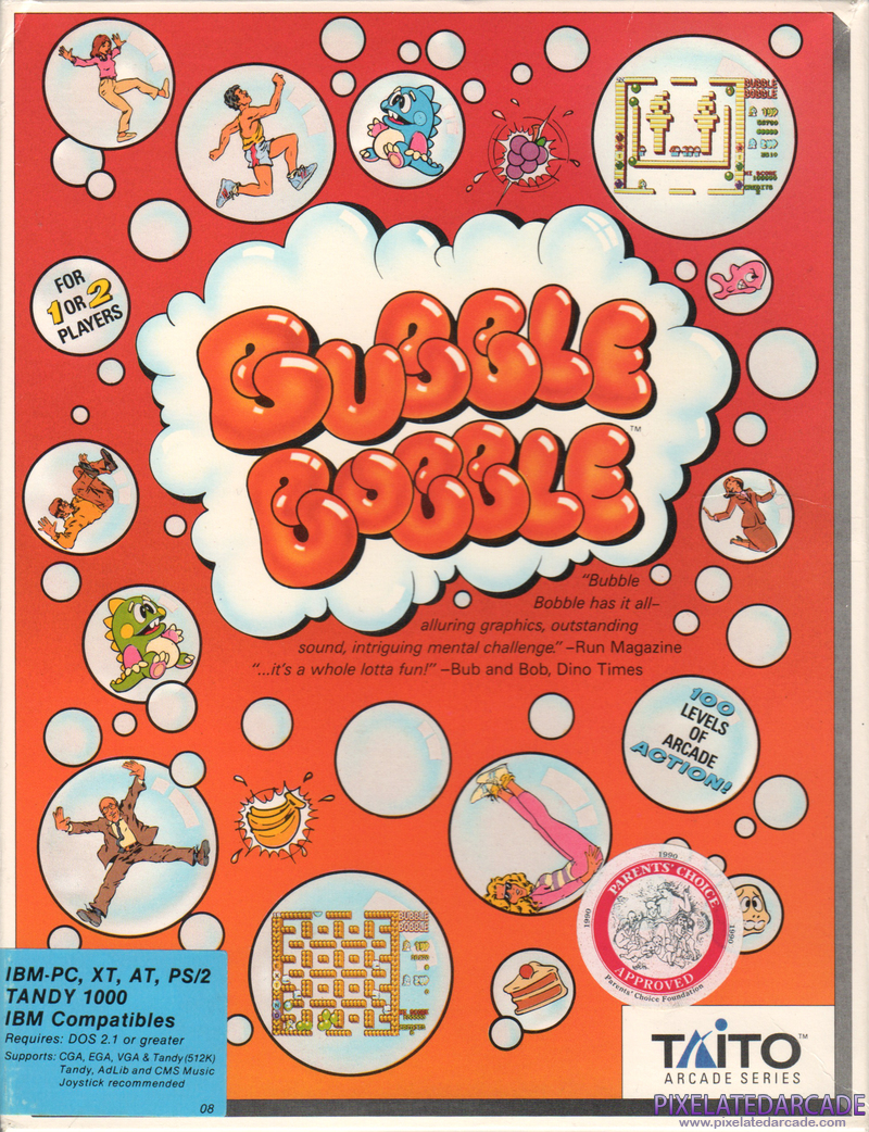 Bubble Bobble Cover Art: Bubble Bobble Cover Art: