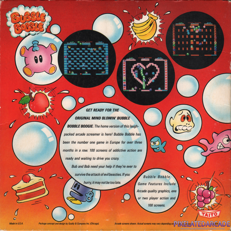 Bubble Bobble Cover Art: Bubble Bobble Cover Art: