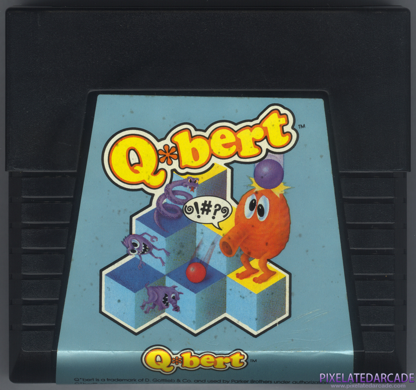 Q*bert Cover Art: Front Q*bert Cover Art: Front