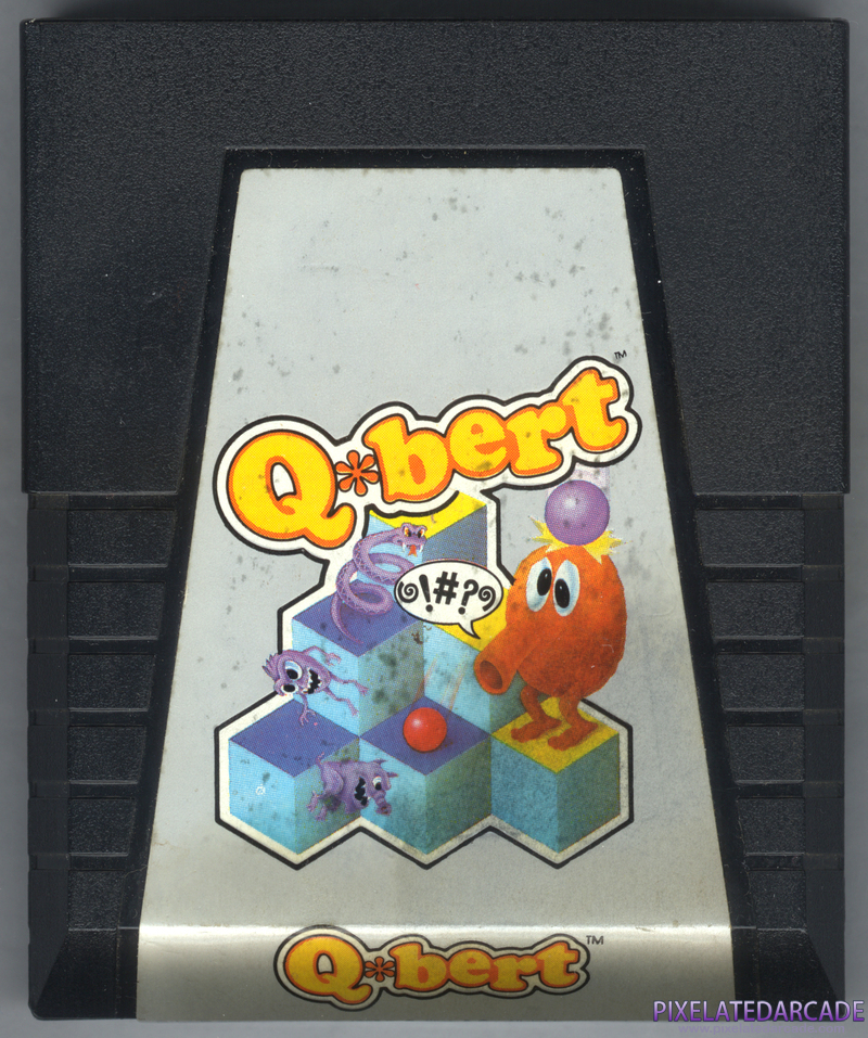 Q*bert Cover Art: Front Q*bert Cover Art: Front