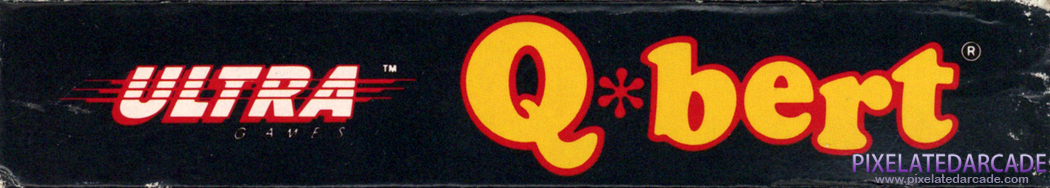 Q*bert Cover Art: Top Spine Q*bert Cover Art: Top Spine