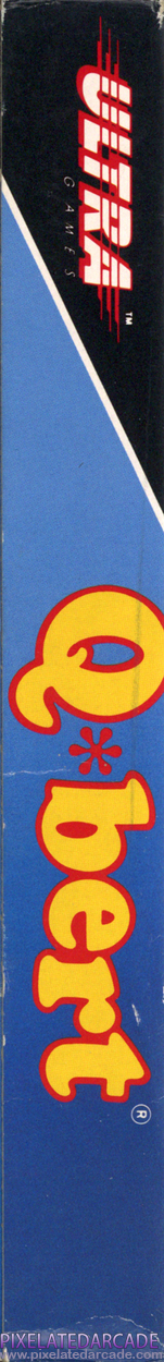 Q*bert Cover Art: Left Spine Q*bert Cover Art: Left Spine