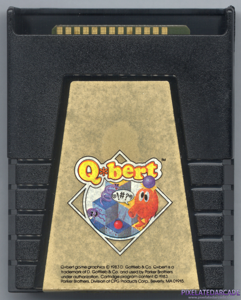 Q*bert Cover Art: Front Q*bert Cover Art: Front