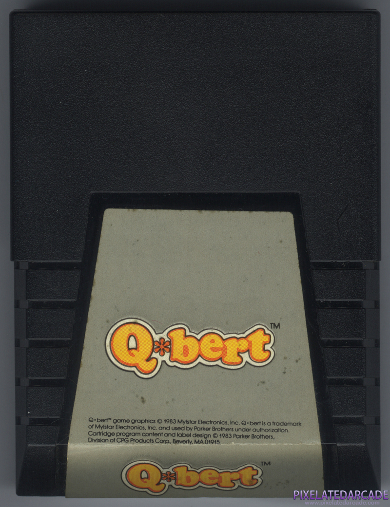 Q*bert Cover Art: Front Q*bert Cover Art: Front