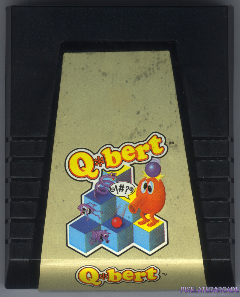Q*bert Cover Art: Front Q*bert Cover Art: Front