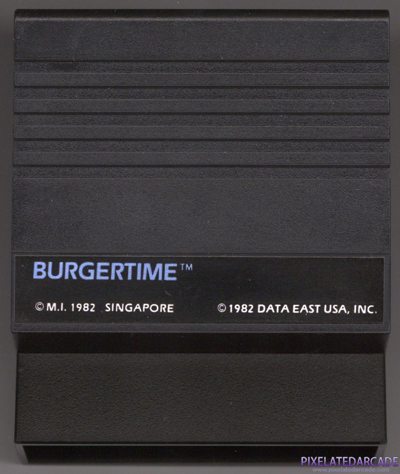 BurgerTime Cover Art: Front