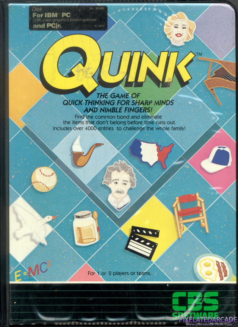 Quink Cover Art: Quink Cover Art: