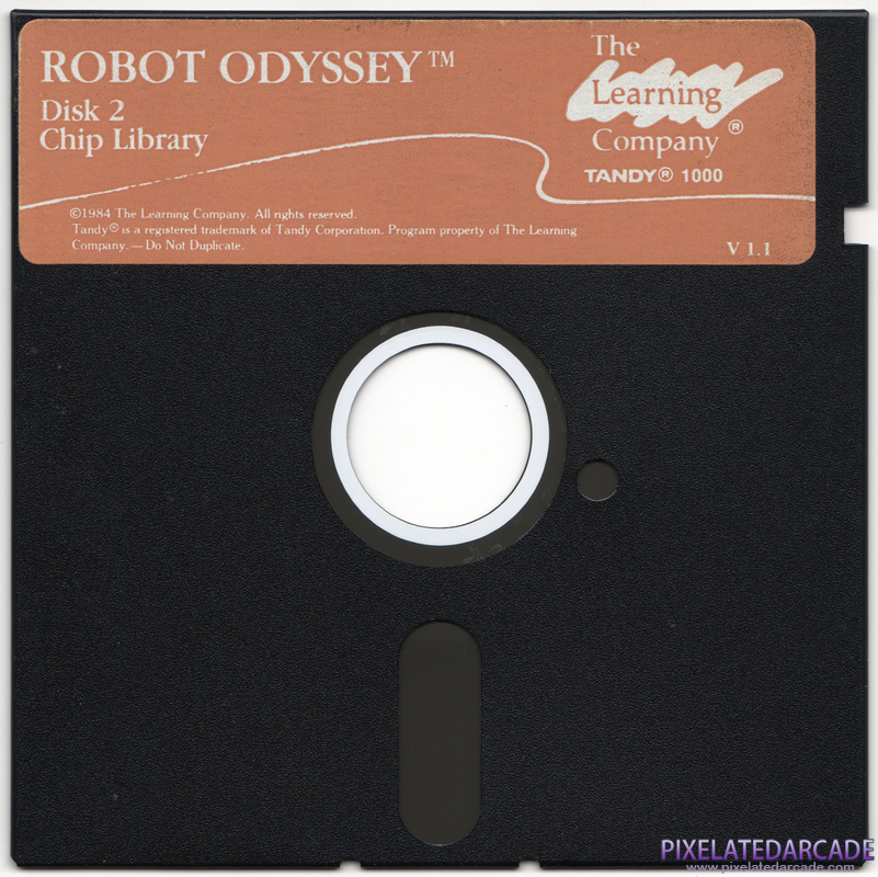 Robot Odyssey Cover Art: Disk 2 of 2