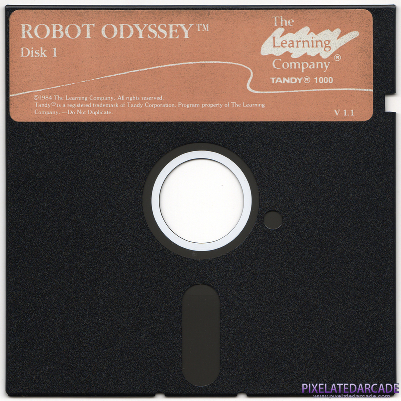 Robot Odyssey Cover Art: Disk 1 of 2 Robot Odyssey Cover Art: Disk 1 of 2