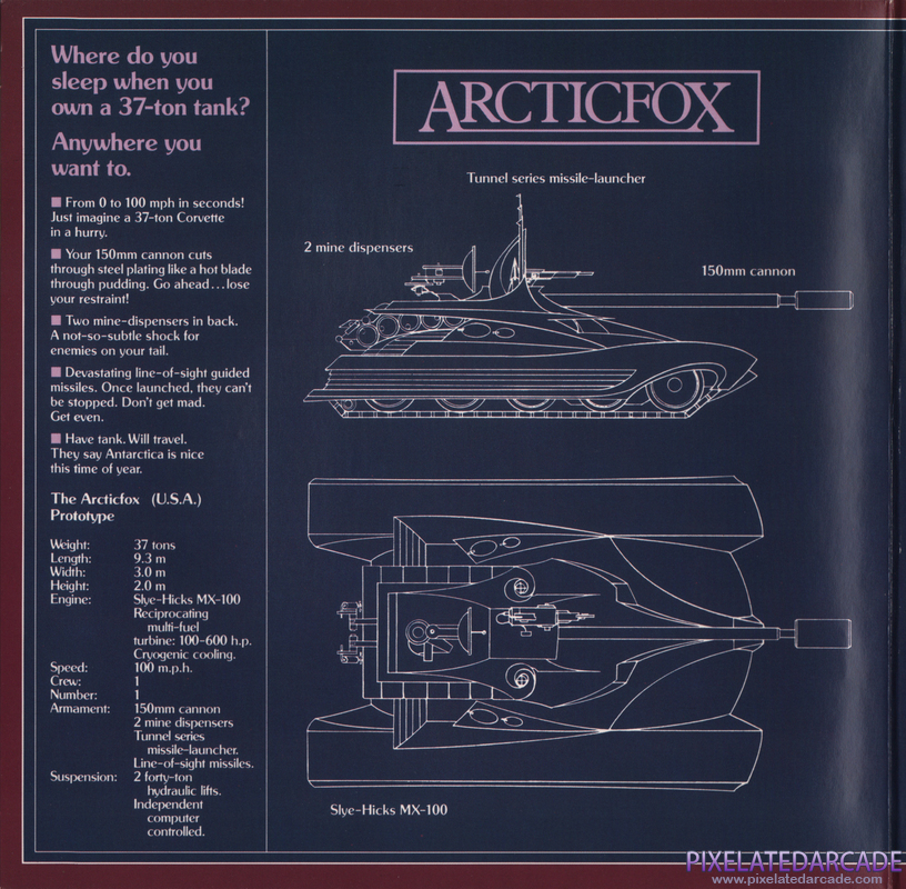Arcticfox Cover Art: Left Side Arcticfox Cover Art: Left Side