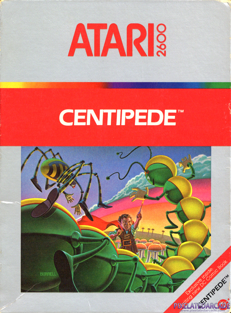 Centipede Cover Art: Centipede Cover Art: