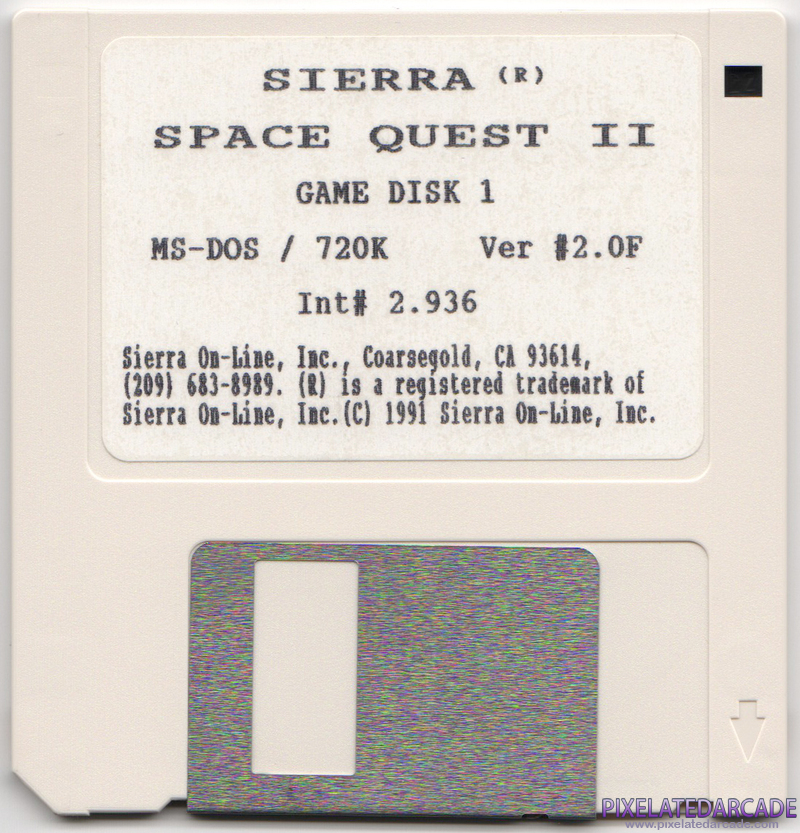 Space Quest II: Chapter II - Vohaul's Revenge Cover Art: Space Quest II: Chapter II - Vohaul's Revenge Cover Art: