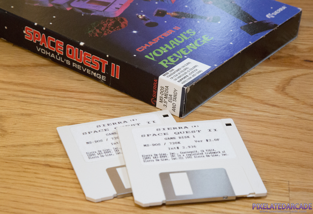 Space Quest II: Chapter II - Vohaul's Revenge Cover Art: Space Quest II: Chapter II - Vohaul's Revenge Cover Art: