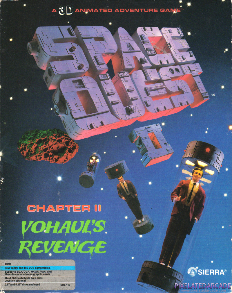 Space Quest II: Chapter II - Vohaul's Revenge Cover Art: Space Quest II: Chapter II - Vohaul's Revenge Cover Art: