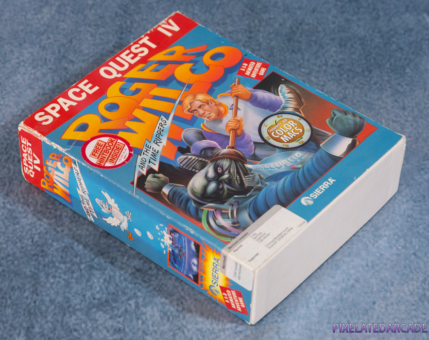 Space Quest IV: Roger Wilco and the Time Rippers Cover Art: Box Space Quest IV: Roger Wilco and the Time Rippers Cover Art: Box