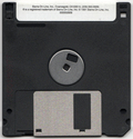 Media (3.5" Disk) - Disk 1 of 7 - Back