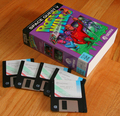 Photo - Game disks and box