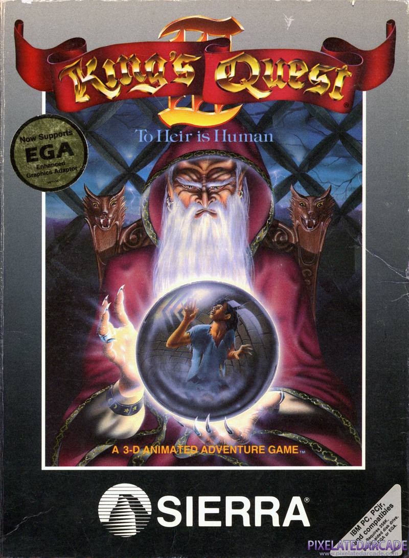 King's Quest III: To Heir is Human Cover Art: King's Quest III: To Heir is Human Cover Art: