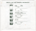 Disk Sleeve - Back