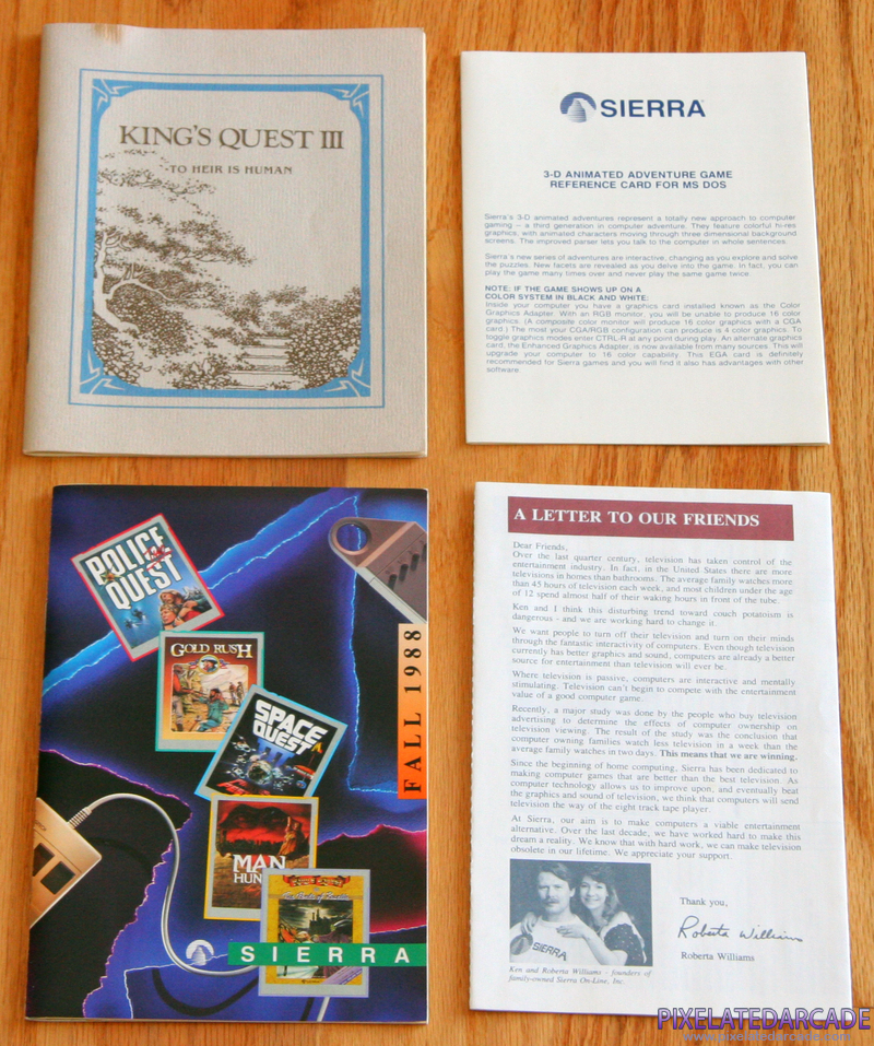 King's Quest III: To Heir is Human Cover Art: King's Quest III: To Heir is Human Cover Art: