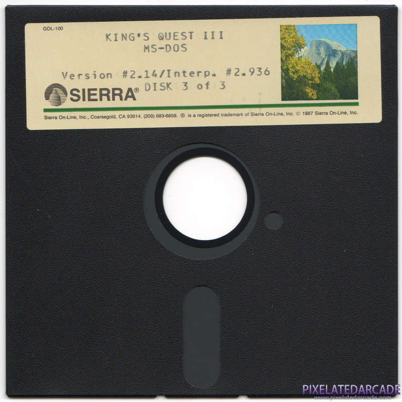 King's Quest III: To Heir is Human Cover Art: Disk 3 of 3 King's Quest III: To Heir is Human Cover Art: Disk 3 of 3