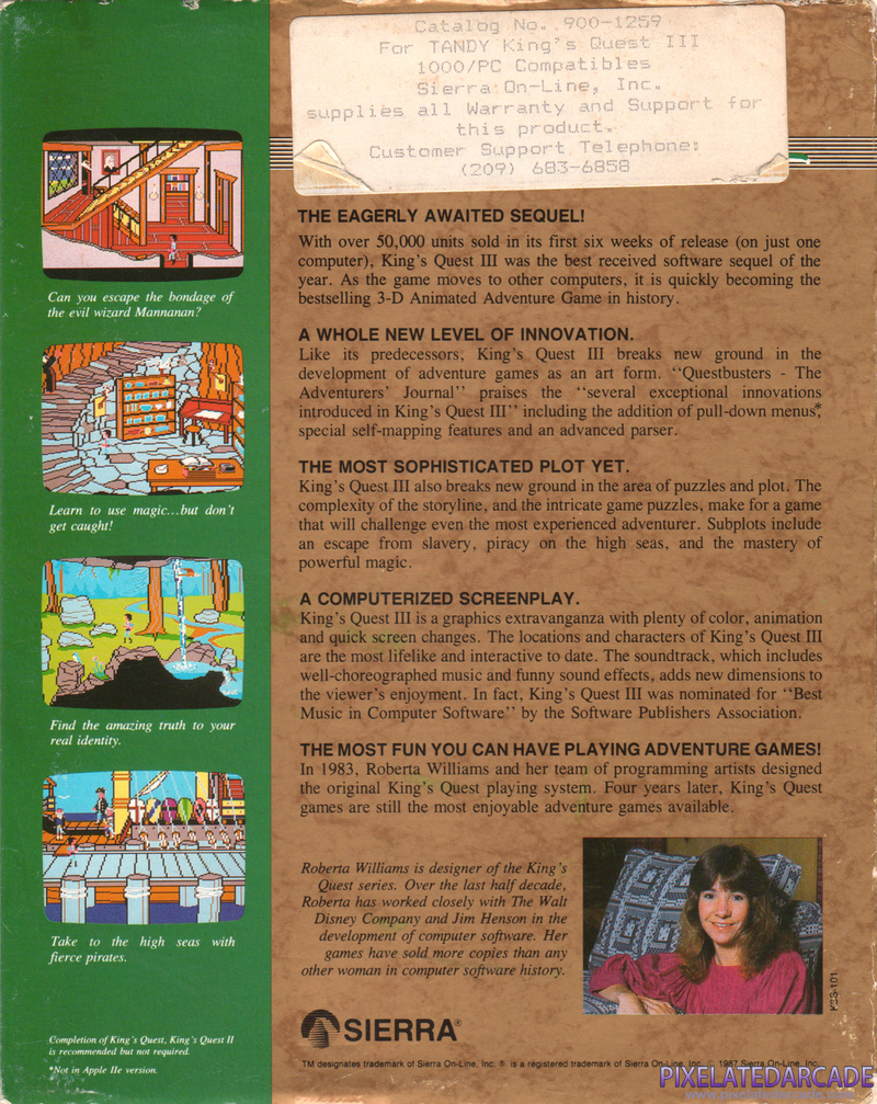 King's Quest III: To Heir is Human Cover Art: King's Quest III: To Heir is Human Cover Art: