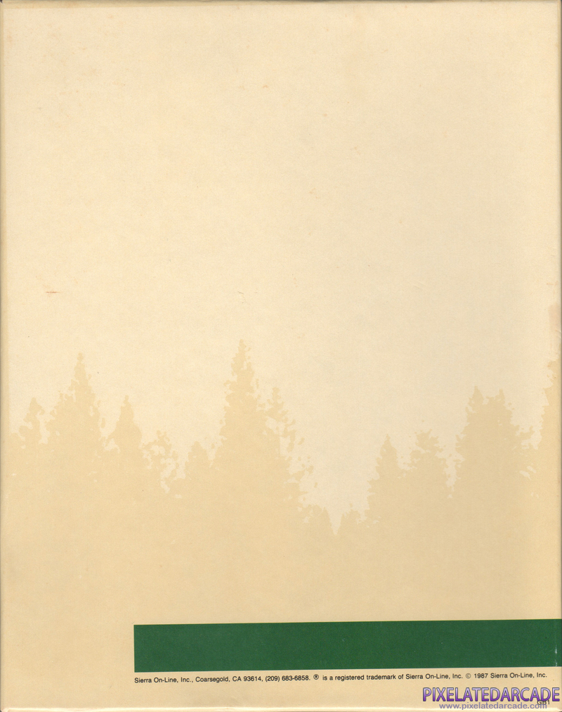 King's Quest III: To Heir is Human Cover Art: Back Side King's Quest III: To Heir is Human Cover Art: Back Side