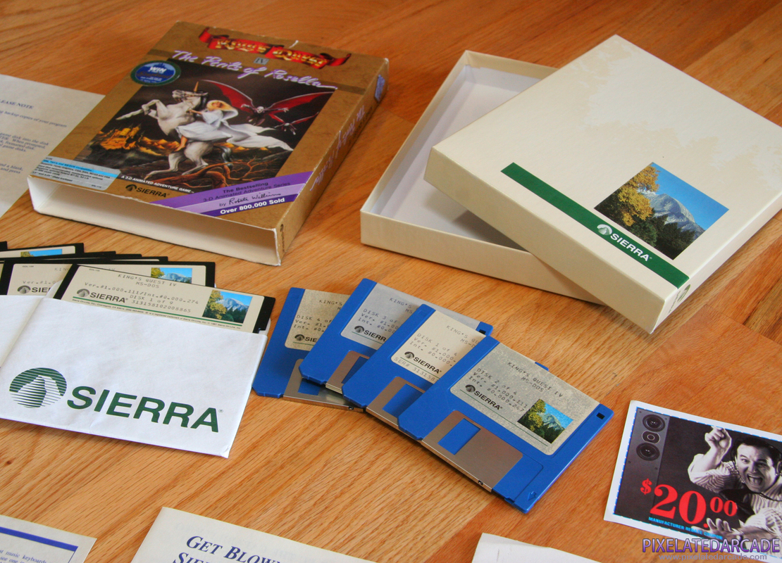 King's Quest IV: The Perils of Rosella Cover Art: King's Quest IV: The Perils of Rosella Cover Art: