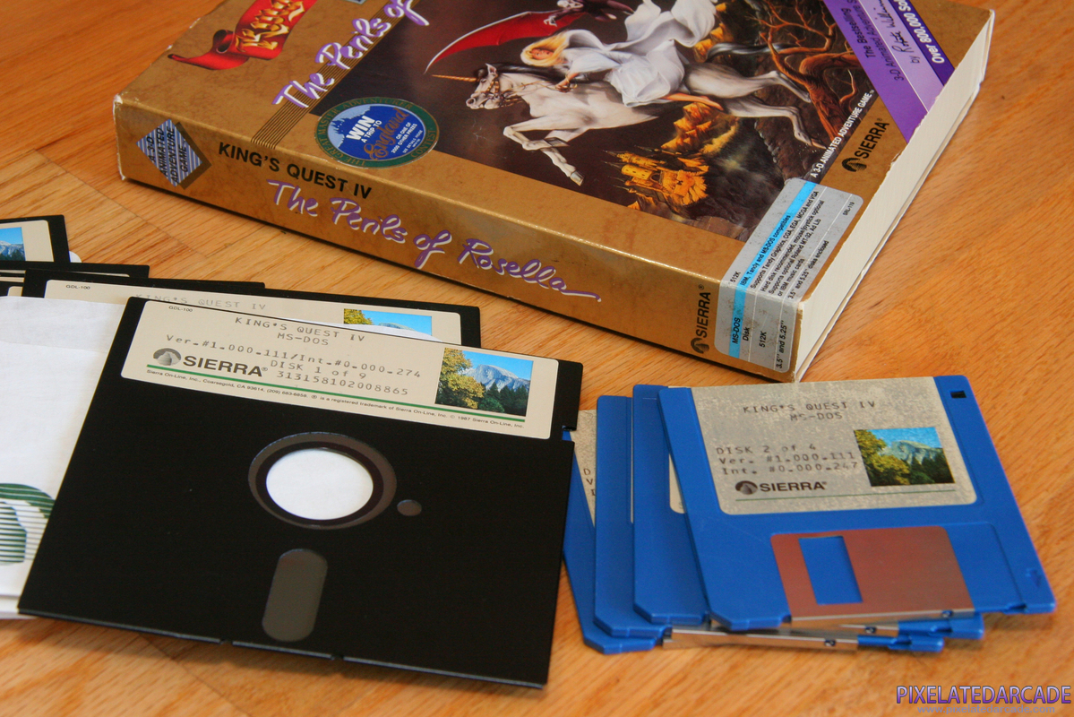 King's Quest IV: The Perils of Rosella Cover Art: King's Quest IV: The Perils of Rosella Cover Art: