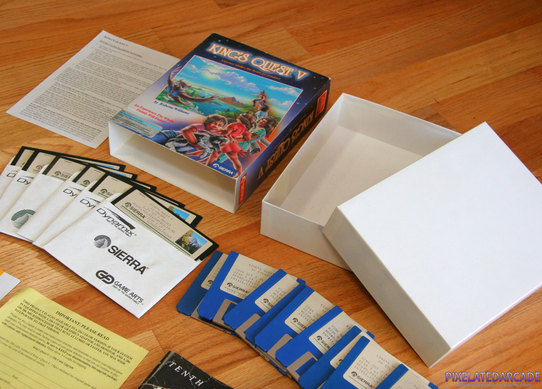 King's Quest V: Absence Makes the Heart Go Yonder! Cover Art: 