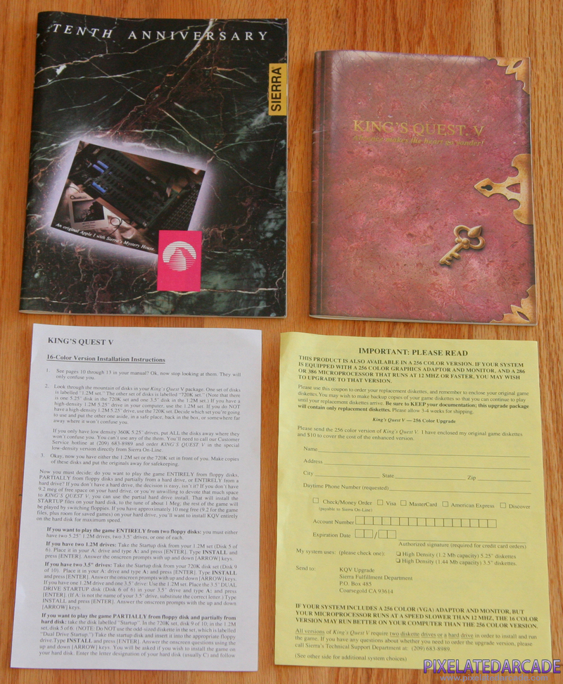 King's Quest V: Absence Makes the Heart Go Yonder! Cover Art: King's Quest V documentation King's Quest V: Absence Makes the Heart Go Yonder! Cover Art: King's Quest V documentation