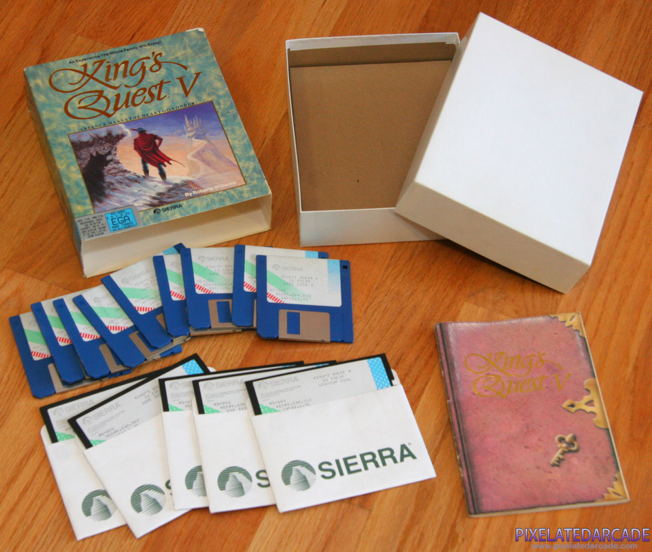 King's Quest V: Absence Makes the Heart Go Yonder! Cover Art: 