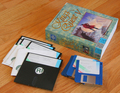 Photo - King's Quest V game disks and box