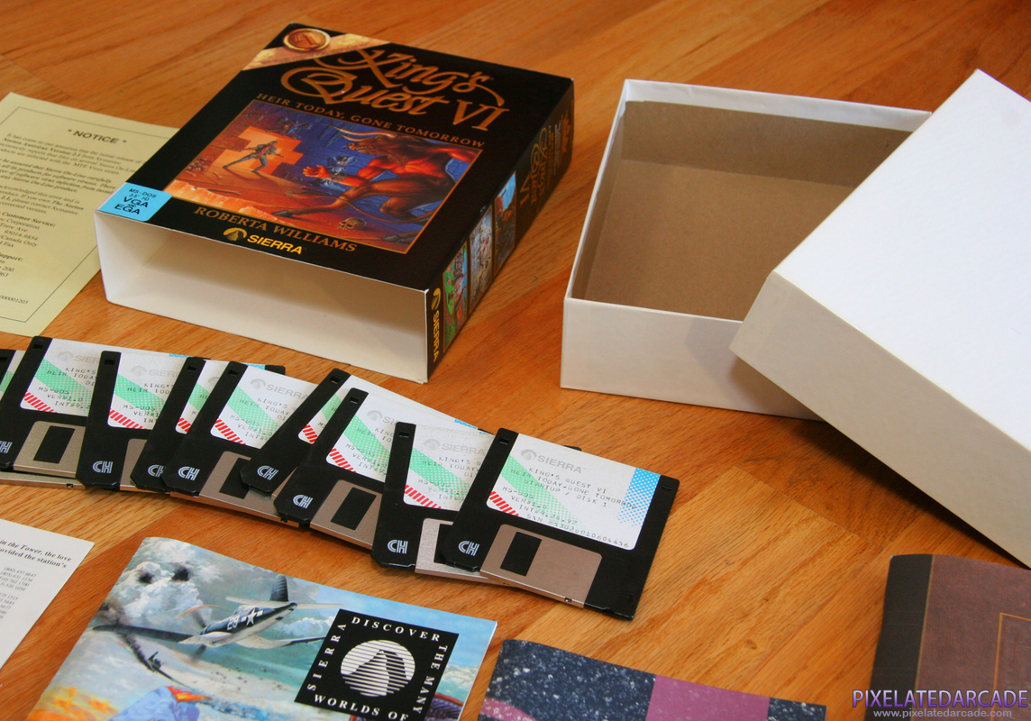 King's Quest VI: Heir Today, Gone Tomorrow Cover Art: King's Quest VI: Heir Today, Gone Tomorrow Cover Art: